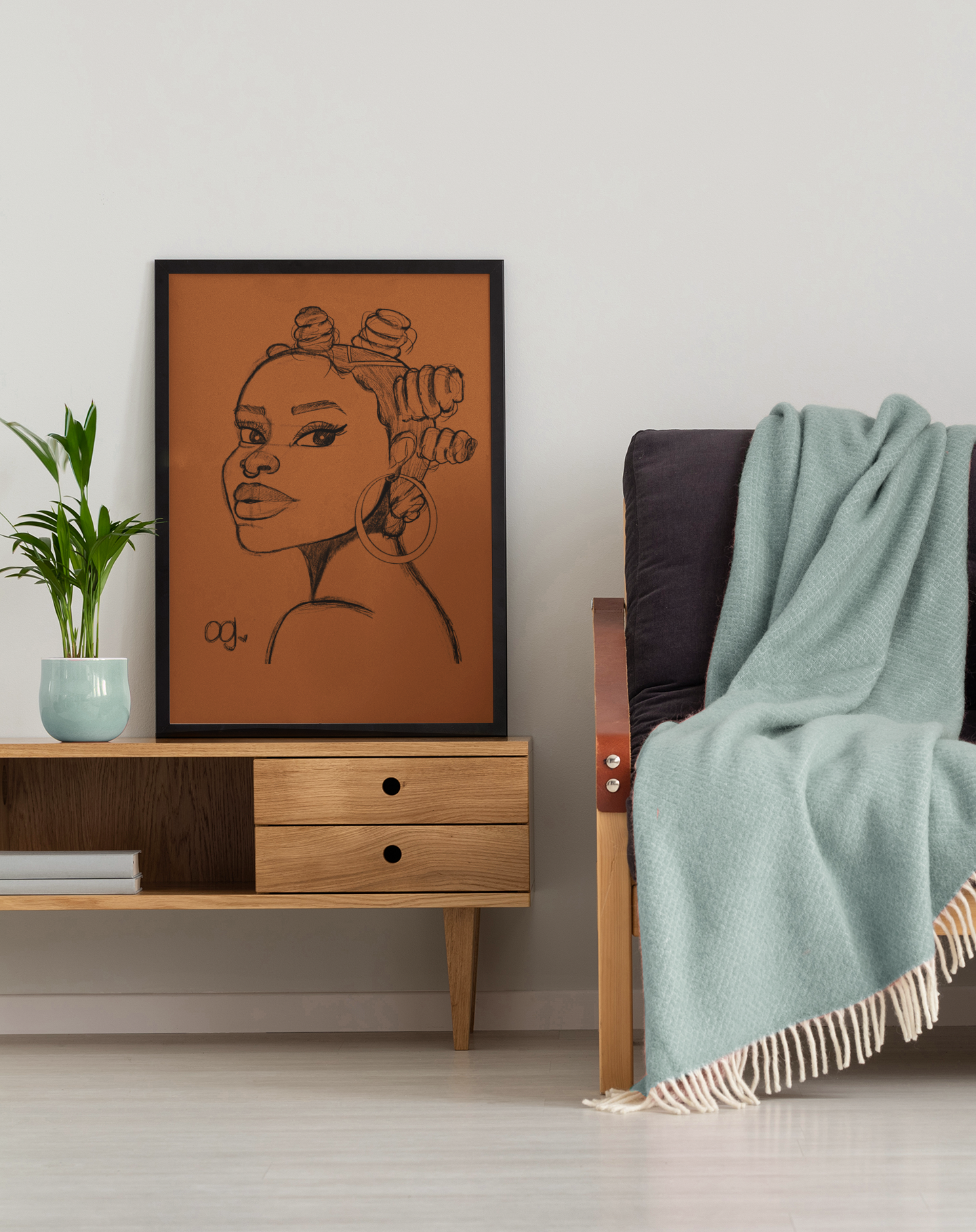 Brown Skin, Bantu Knots